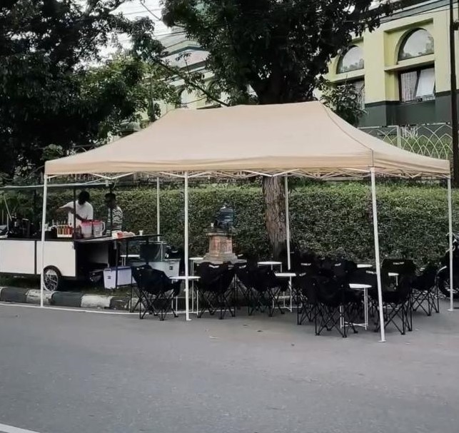 Oxco Space Outdoor Setup